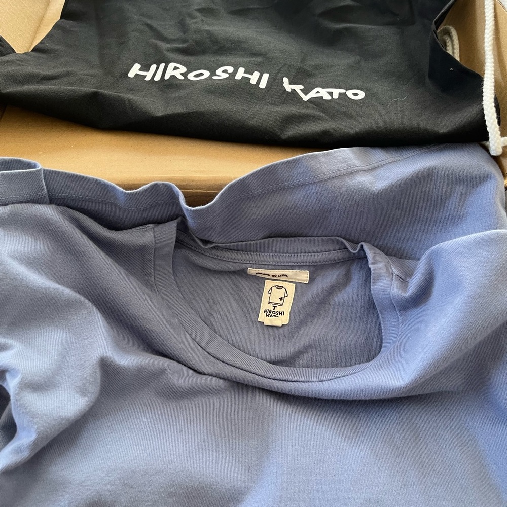 Hiroshi Kato Stamp Tshirt